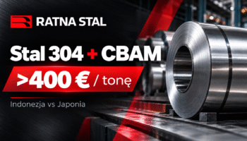 CBAM a stal nierdzewna 304 – dlaczego pochodzenie może zmienić koszt o setki euro na tonie?